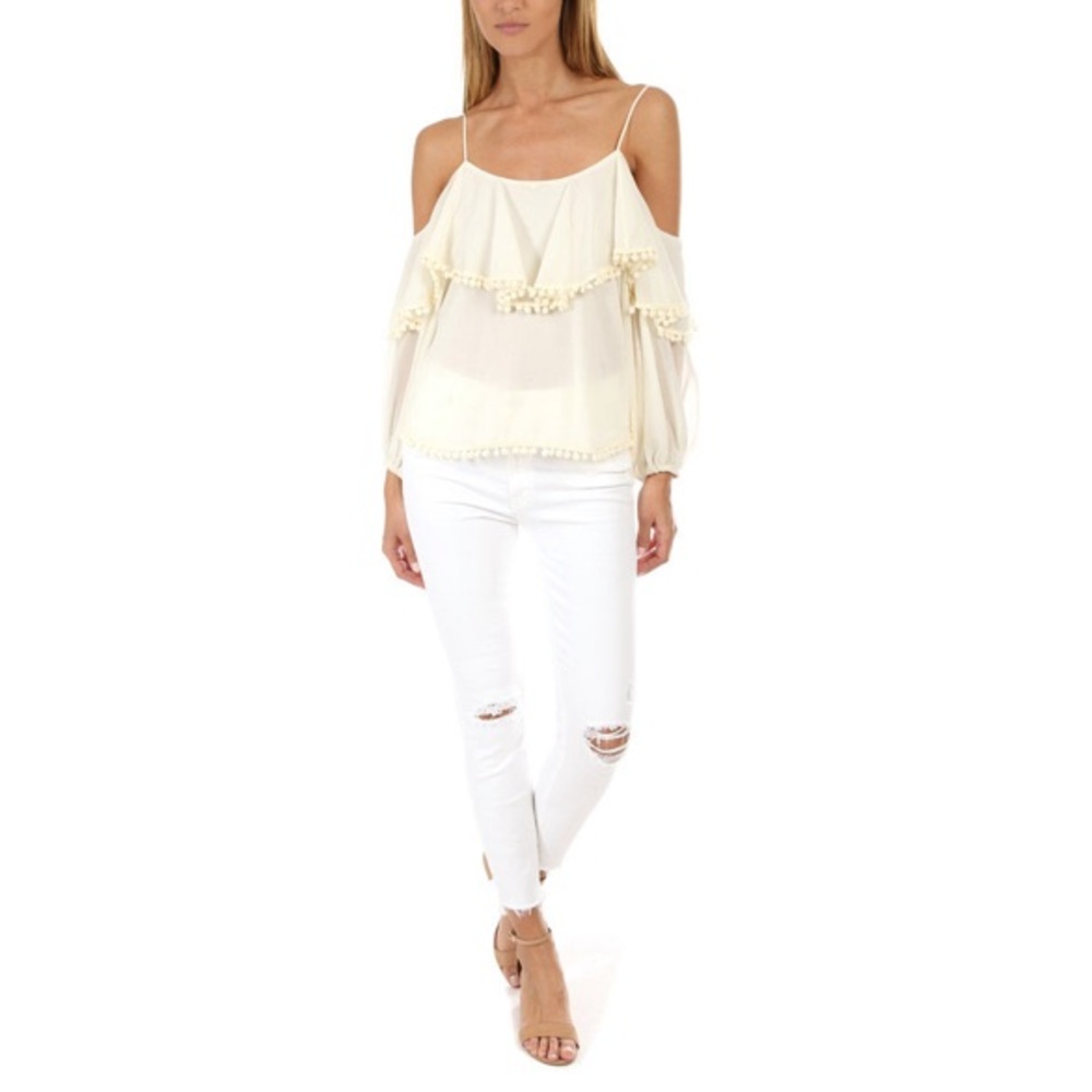 Mother Stunner Zip ankle step fray jeans